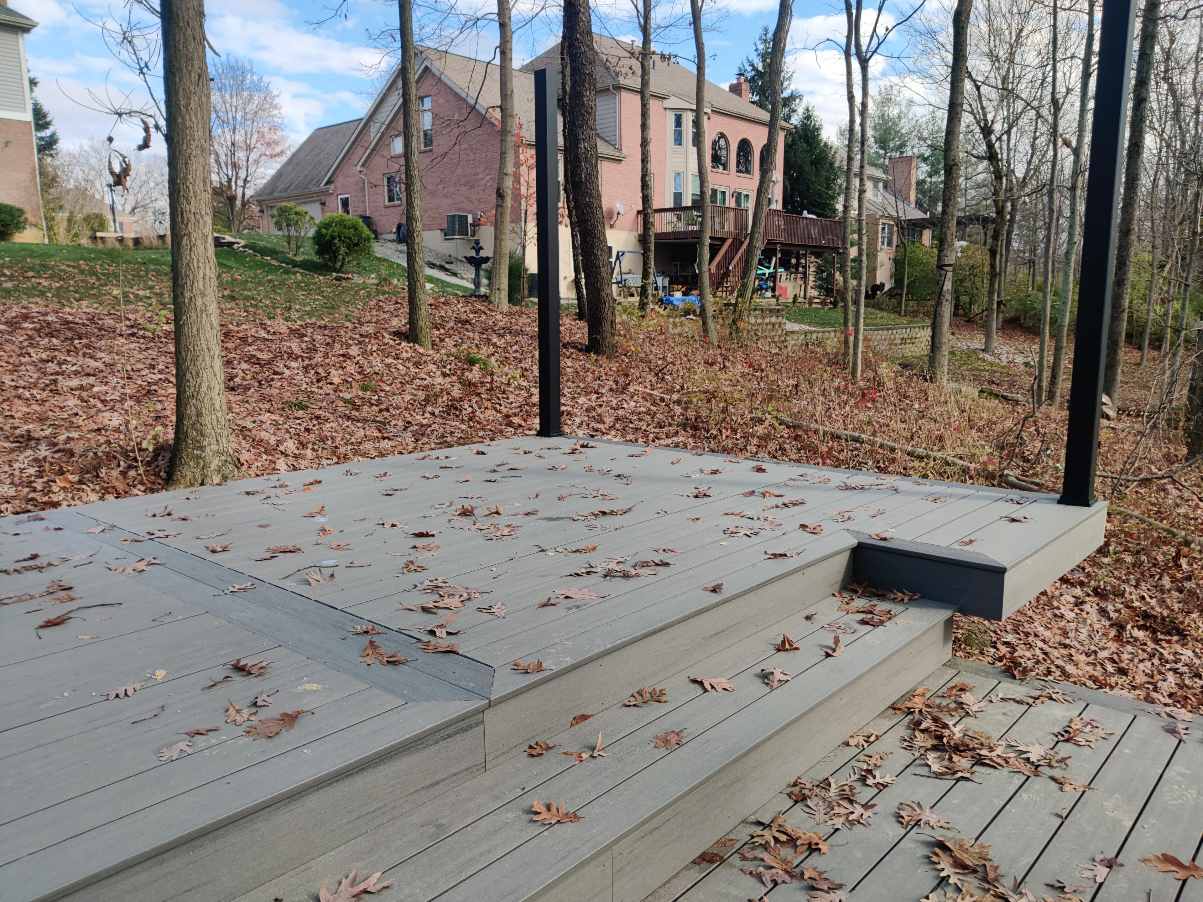 Endurance Decking team at work